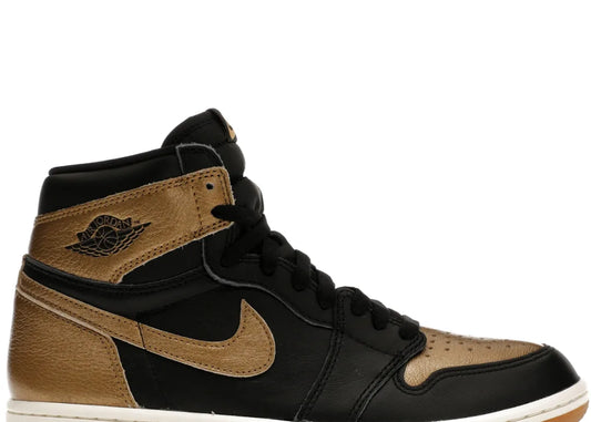 Jordan 1 Retro High OG Black Metallic Gold