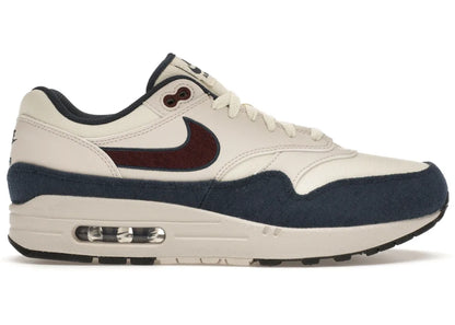 Nike Air Max 1 Coconut Milk Burgundy Crush Navy