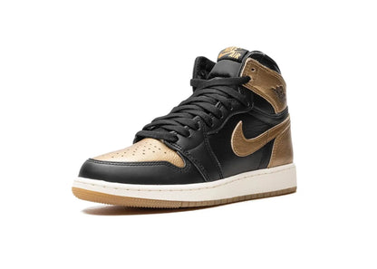 Jordan 1 Retro High OG Black Metallic Gold (GS)