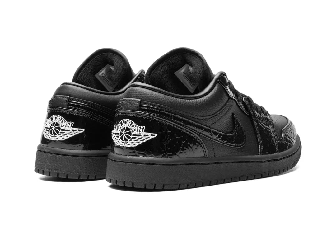 Jordan 1 Low SE Patent Elephant Black (Women's)