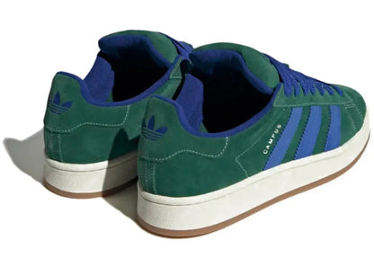 Adidas Campus 00s Dark Green Semi Lucid Blue - PLUGSNEAKRS