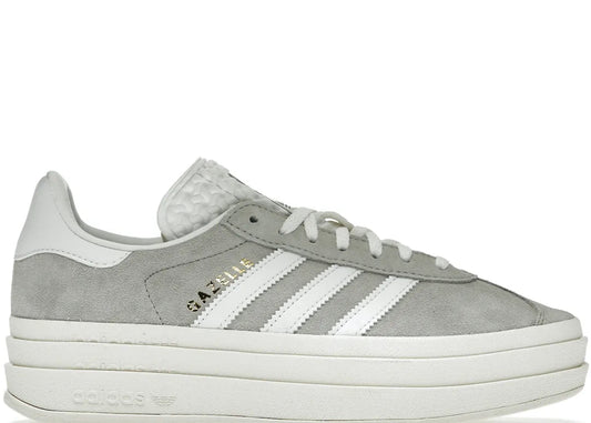 Adidas Gazelle Bold Grey White - PLUGSNEAKRS