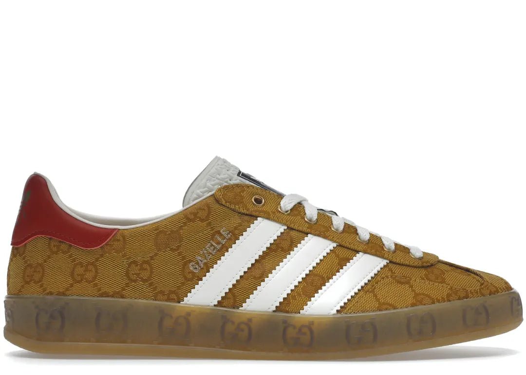 Adidas Gazelle Gucci Original GG Beige Brown - PLUGSNEAKRS