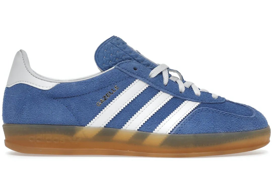 Adidas Gazelle Indoor Blue Fusion Gum - PLUGSNEAKRS