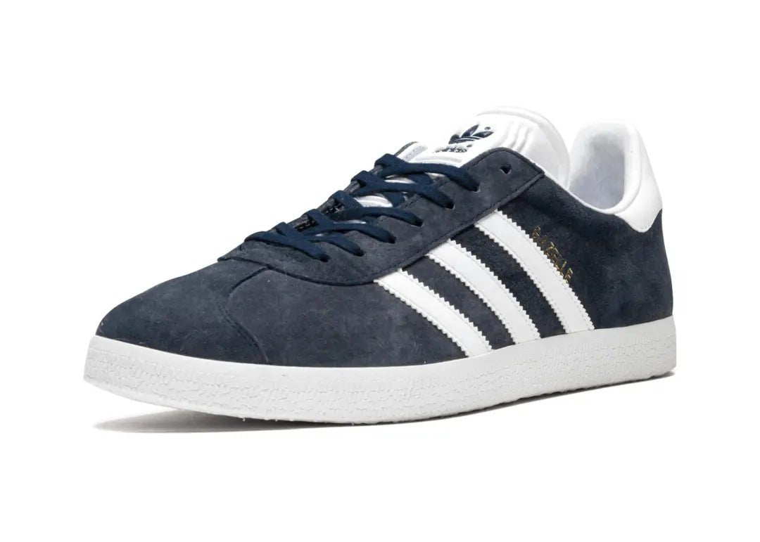 Adidas Gazelle Navy White - PLUGSNEAKRS