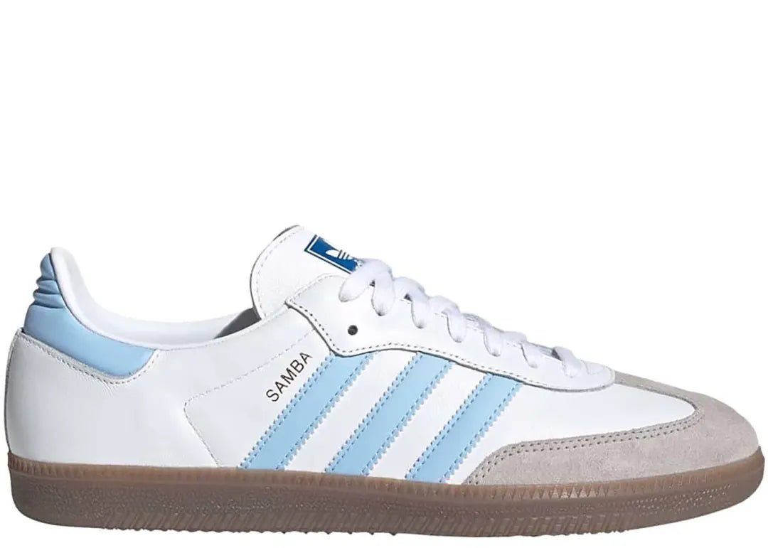 Adidas Samba OG Cloud White Clear Sky - PLUGSNEAKRS