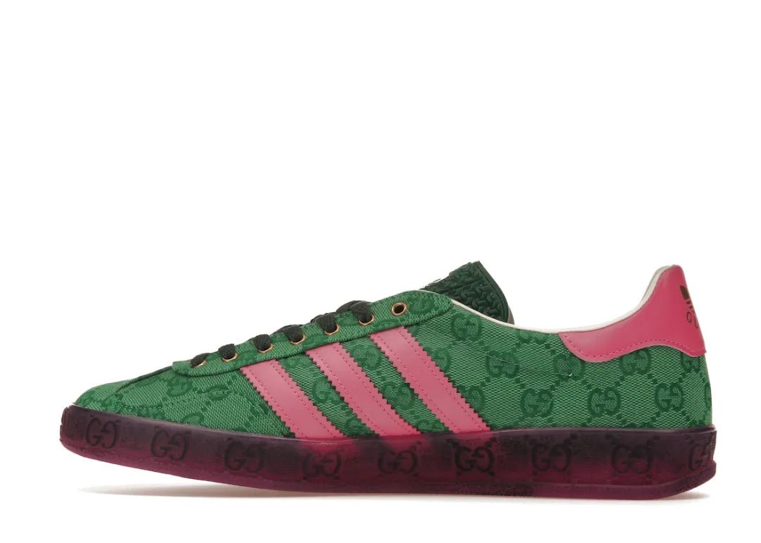 Adidas x Gucci Gazelle Green GG Monogram - PLUGSNEAKRS