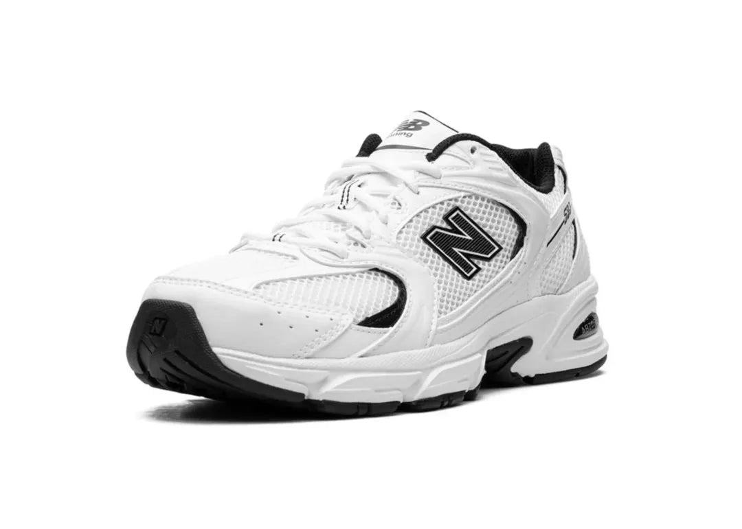 New Balance 530 White Black Details - PLUGSNEAKRS