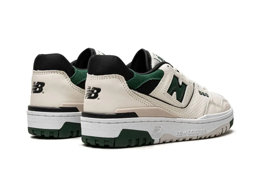 New Balance 550 Sea Salt Pine Green - PLUGSNEAKRS