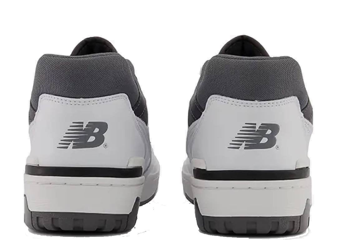 New Balance 550 White Grey Dark Grey - PLUGSNEAKRS