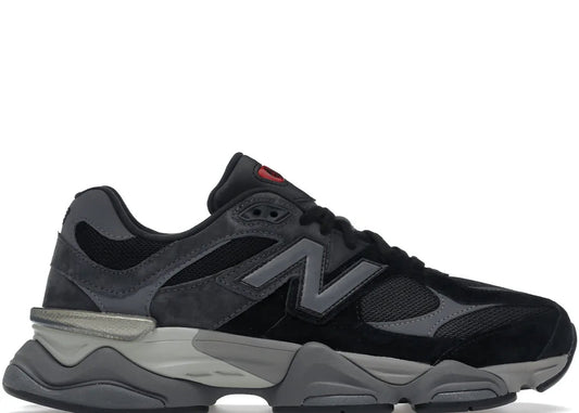 New Balance 9060 Black Castlerock Grey - PLUGSNEAKRS