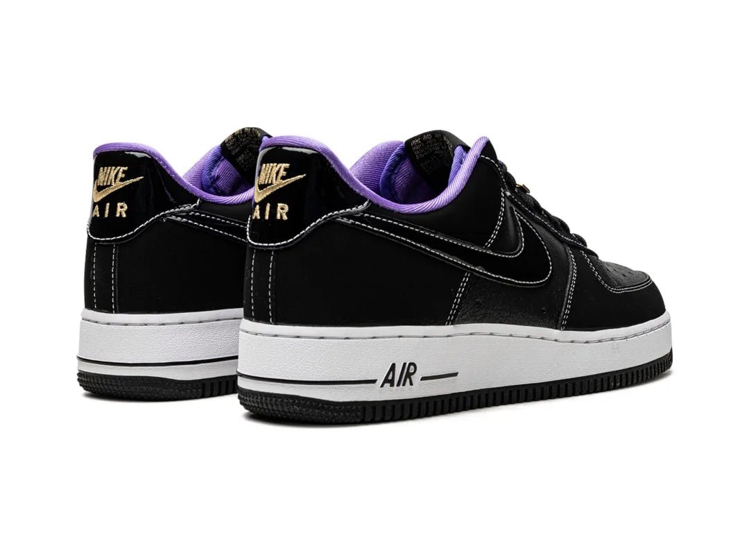 Nike Air Force 1 Low '07 LV8 World Champ Black Purple - PLUGSNEAKRS