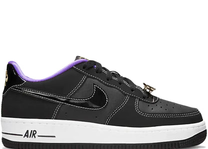 Nike Air Force 1 Low '07 LV8 World Champ Black Purple (GS) - PLUGSNEAKRS