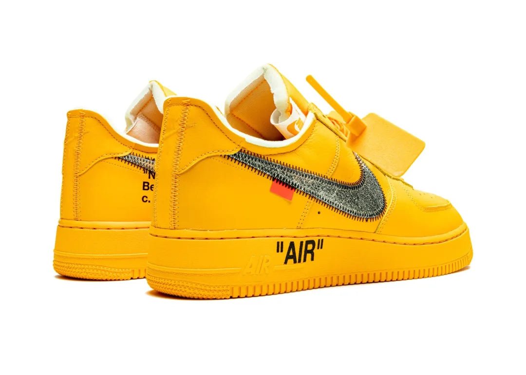 Nike Air Force 1 Low Off-White ICA University Gold - PLUGSNEAKRS