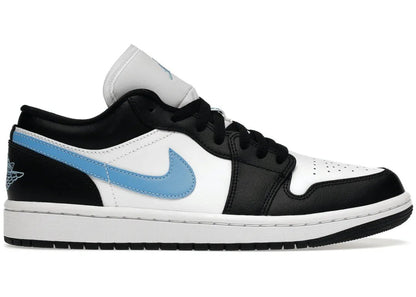 Nike Air Jordan 1 Low Black University Blue White (W) - PLUGSNEAKRS