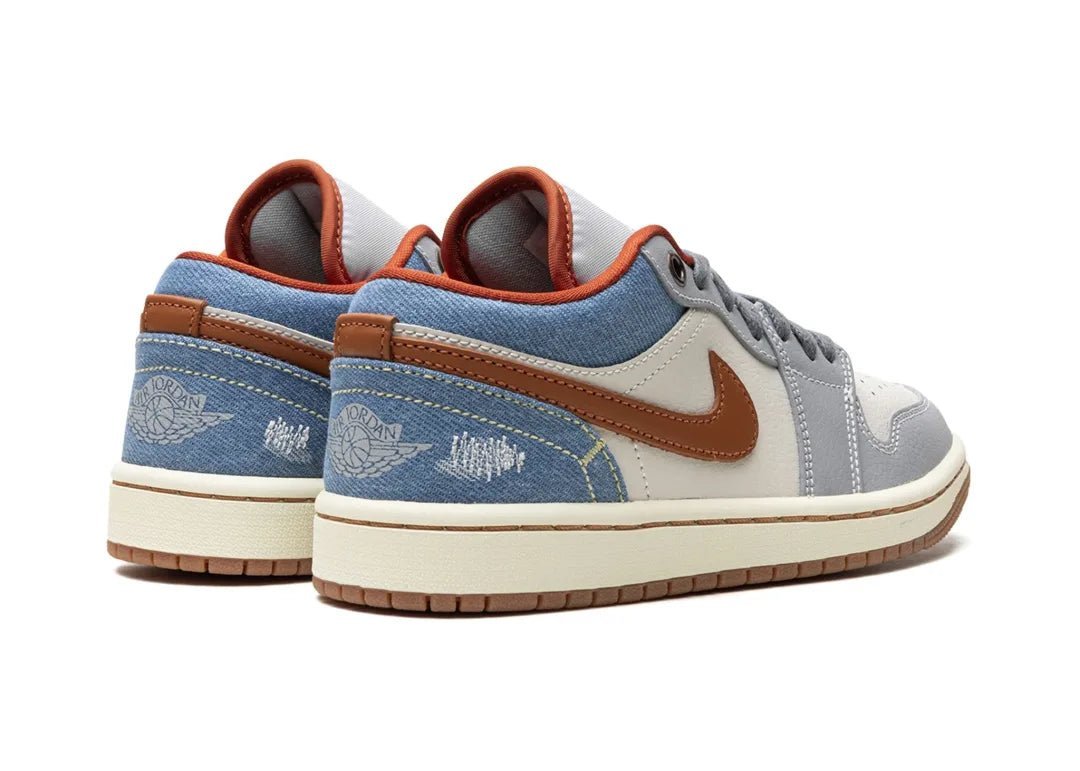 Nike Air Jordan 1 Low Phantom Denim - PLUGSNEAKRS