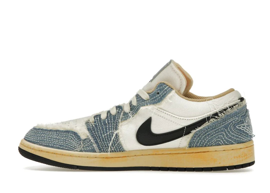 Nike Air Jordan 1 Low SE WRMK Sashiko Denim - PLUGSNEAKRS