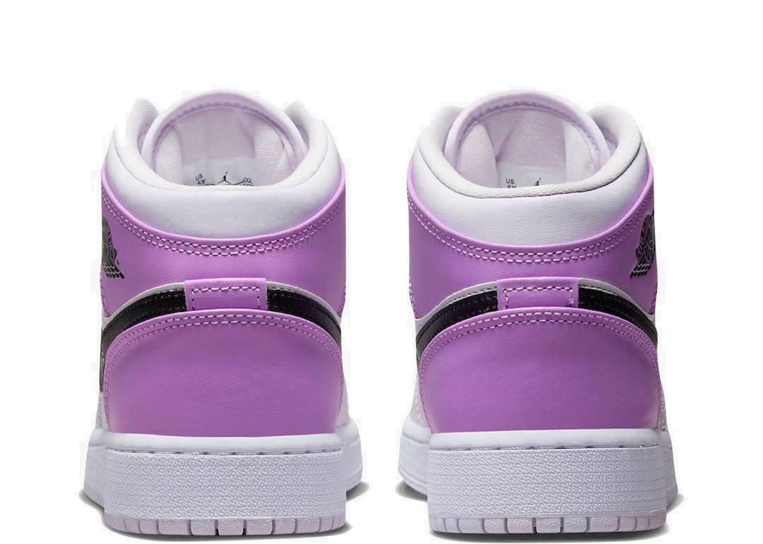 Nike Air Jordan 1 Mid Barely Grape (GS) - PLUGSNEAKRS