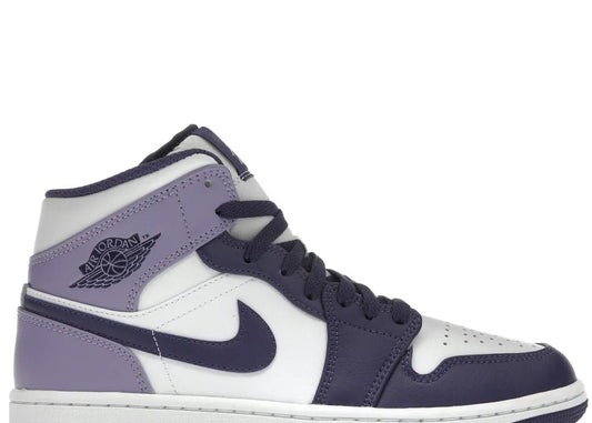 Nike Air Jordan 1 Mid Blueberry - PLUGSNEAKRS