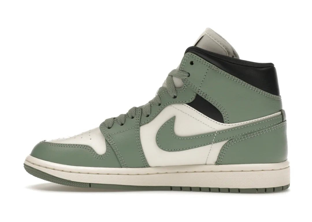 Nike Air Jordan 1 Mid Jade Smoke - PLUGSNEAKRS