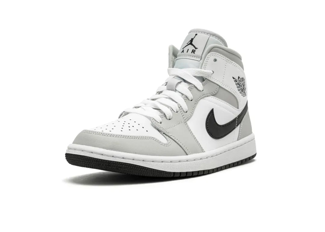 Nike Air Jordan 1 Mid Light Smoke Grey - PLUGSNEAKRS