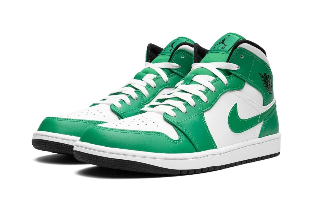 Nike Air Jordan 1 Mid Lucky Green - PLUGSNEAKRS