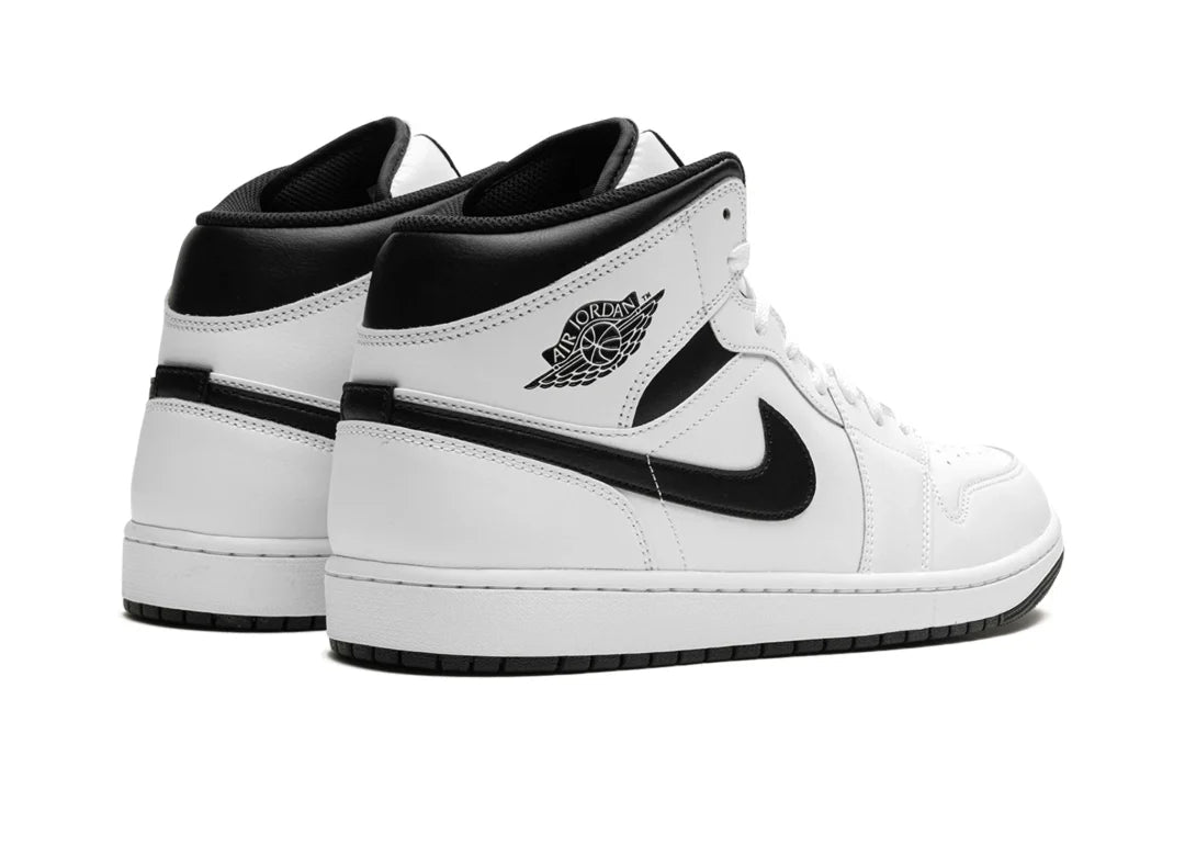 Nike Air Jordan 1 Mid Reverse Panda - PLUGSNEAKRS