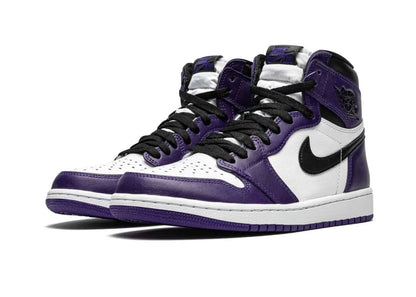 Nike Air Jordan 1 Retro High Court Purple White - PLUGSNEAKRS