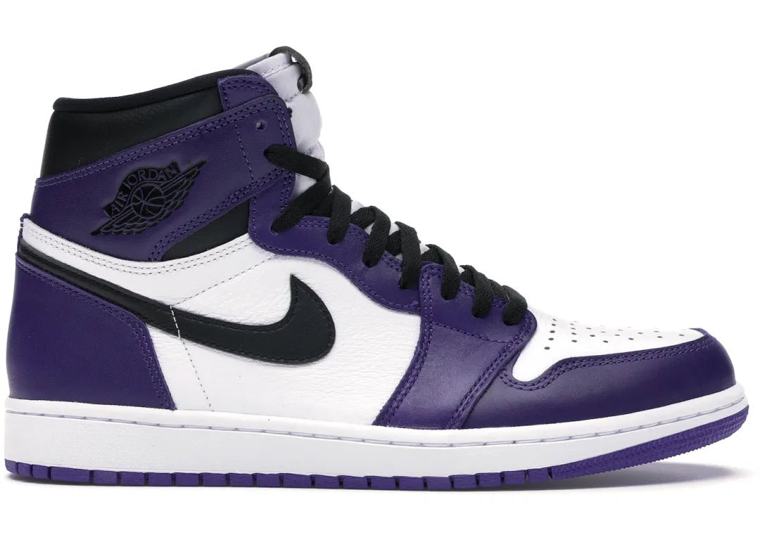 Nike Air Jordan 1 Retro High Court Purple White - PLUGSNEAKRS