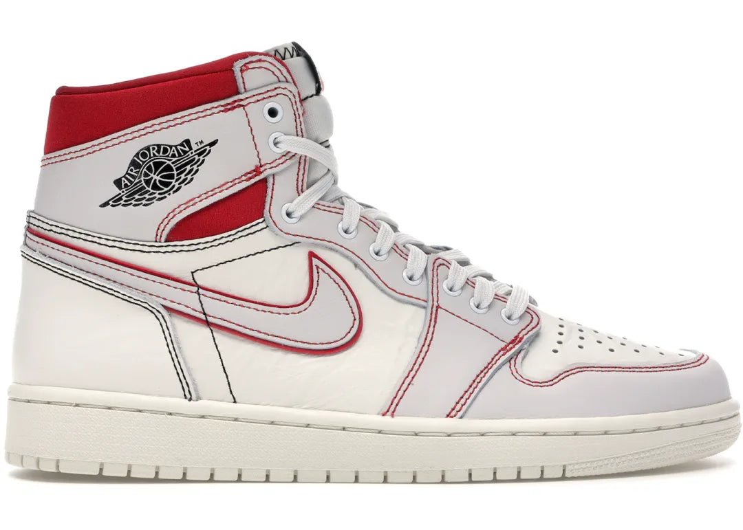 Nike Air Jordan 1 Retro High Phantom Gym Red - PLUGSNEAKRS