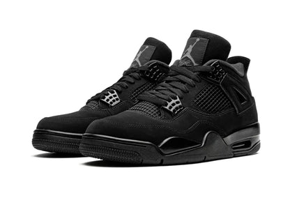 Nike Air Jordan 4 Retro Black Cat - PLUGSNEAKRS