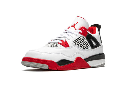 Nike Air Jordan 4 Retro Fire Red (PS) - PLUGSNEAKRS