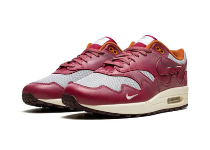 Nike Air Max 1 Patta Waves Rush Maroon (without Bracelet)