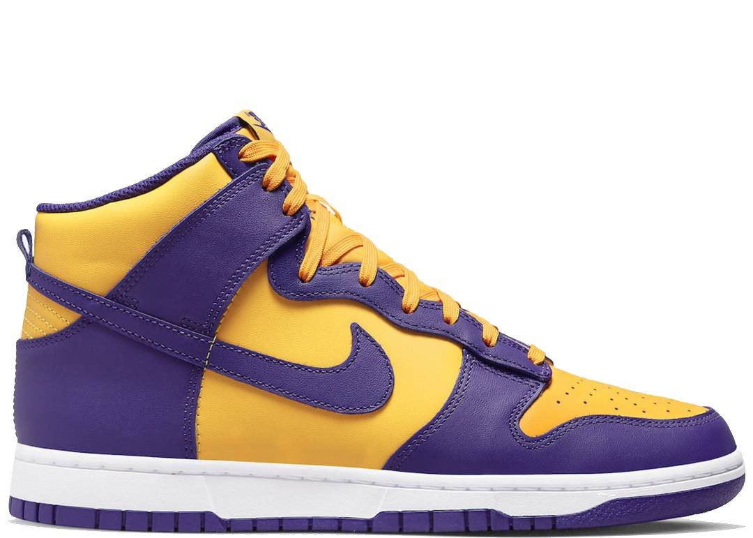 Nike Dunk High Lakers