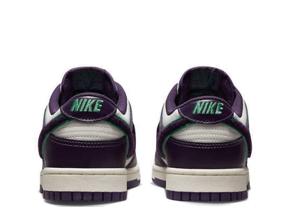 Nike Dunk Low Chenille Swoosh Sail Grand Purple