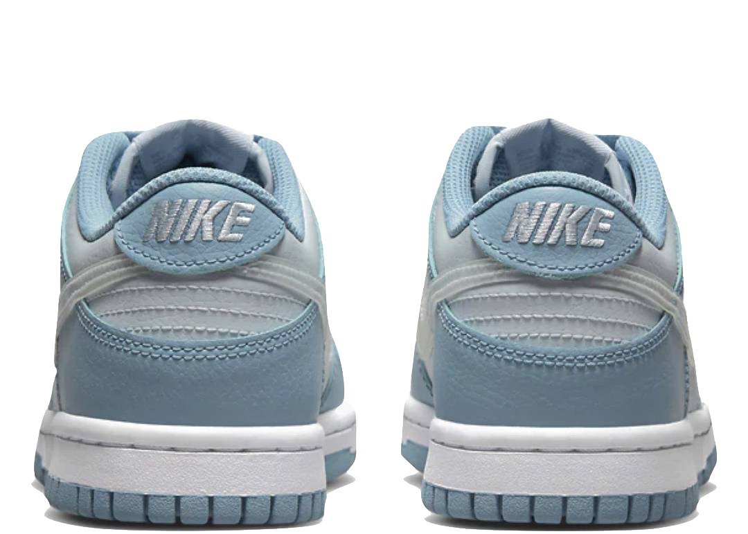 Nike Dunk Low Clear Blue Swoosh (GS) - PLUGSNEAKRS