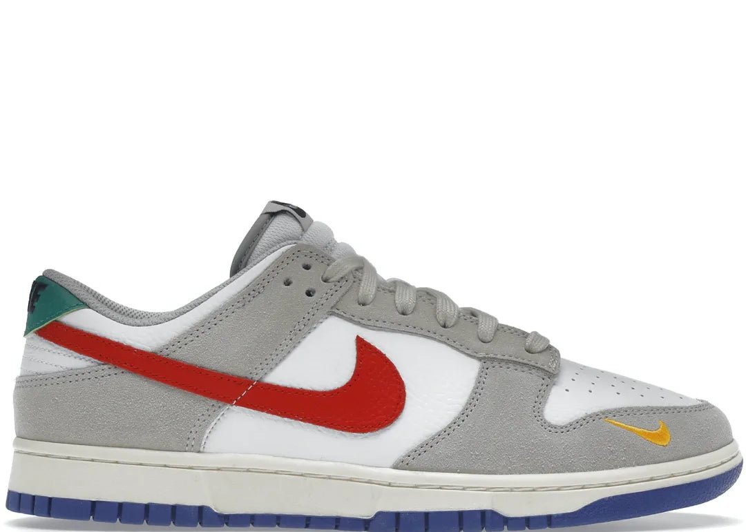 Nike Dunk Low Light Iron Ore Red Blue - PLUGSNEAKRS