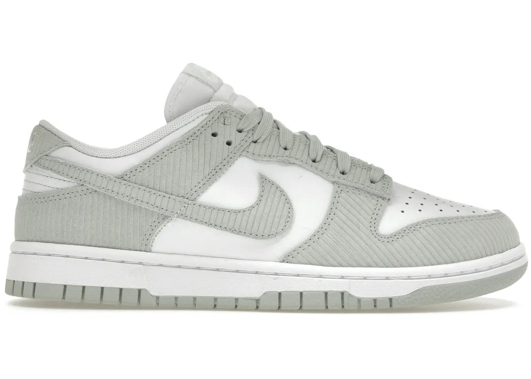 Nike Dunk Low Light Silver Corduroy - PLUGSNEAKRS