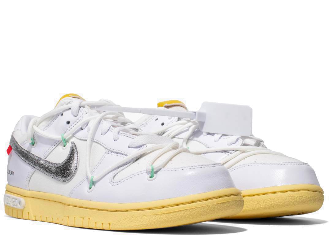 Nike Dunk Low Off-White Lot 1 White - PLUGSNEAKRS