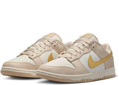 Nike Dunk Low Phantom Metallic Gold - PLUGSNEAKRS