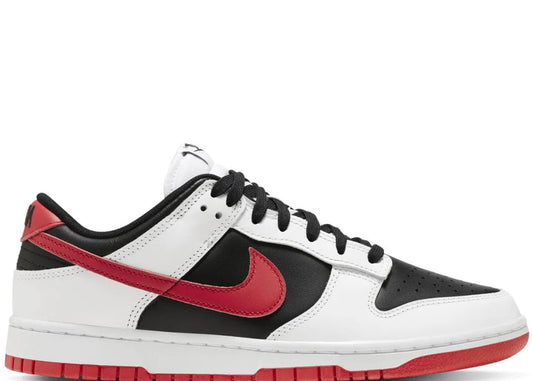 Nike Dunk Low Retro White Black University Red - PLUGSNEAKRS