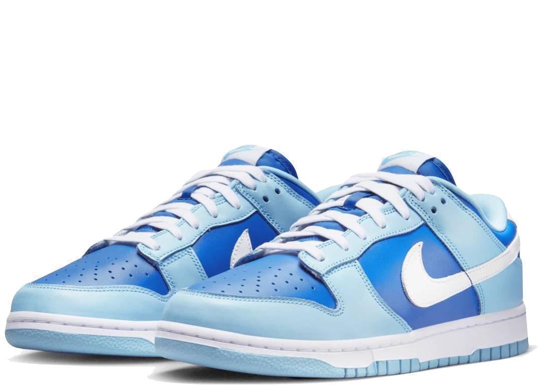 Nike Dunk Low White Argon Blue - PLUGSNEAKRS