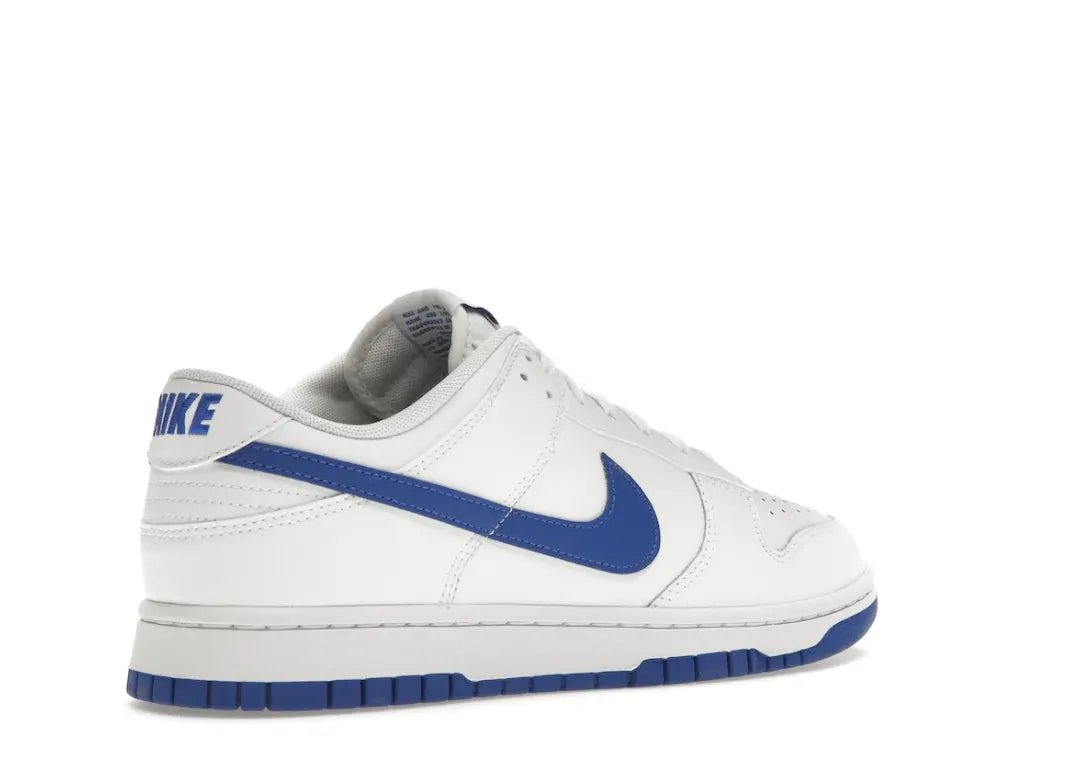 Nike Dunk Low White Hyper Royal - PLUGSNEAKRS