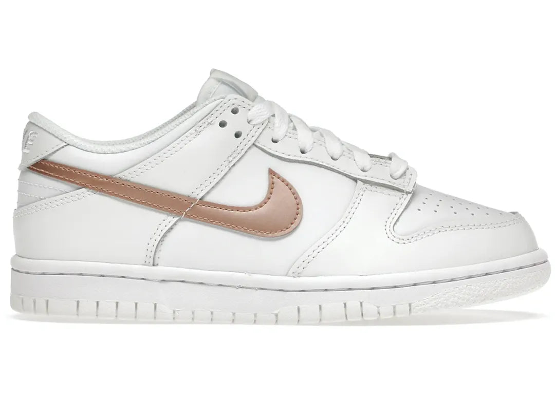 Nike Dunk Low White Pink (GS) - PLUGSNEAKRS