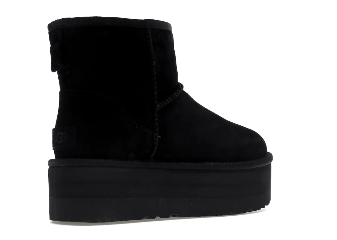 UGG Classic Mini Platform Boot Black (W) - PLUGSNEAKRS