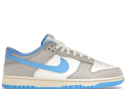 Nike Dunk Low Athletic Department Light Smoke Grey University Blue - PLUGSNEAKRS